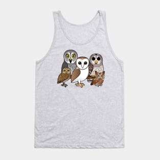 Birdorable Owl Fan Tank Top